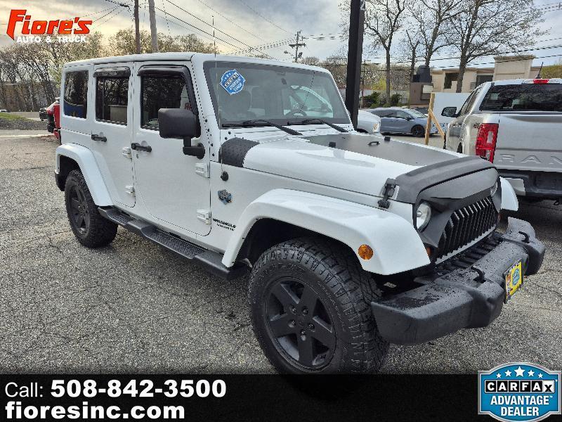 2012 Jeep Wrangler Unlimited Sahara Arctic Edition 6 Speed