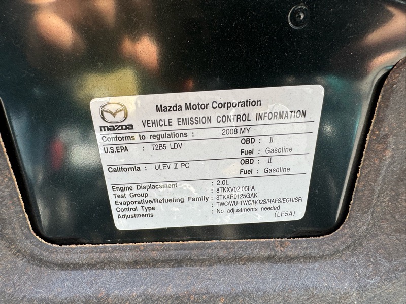 Mazda MX-5 Miata Grand Touring 2008 Mazda MX-5 Miata Grand Touring 2008