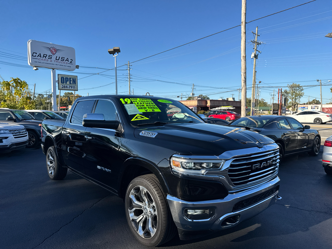 RAM 1500 4WD Crew Cab 140.5" Longhorn 2019 RAM 1500 4WD Crew Cab 140.5" Longhorn 2019