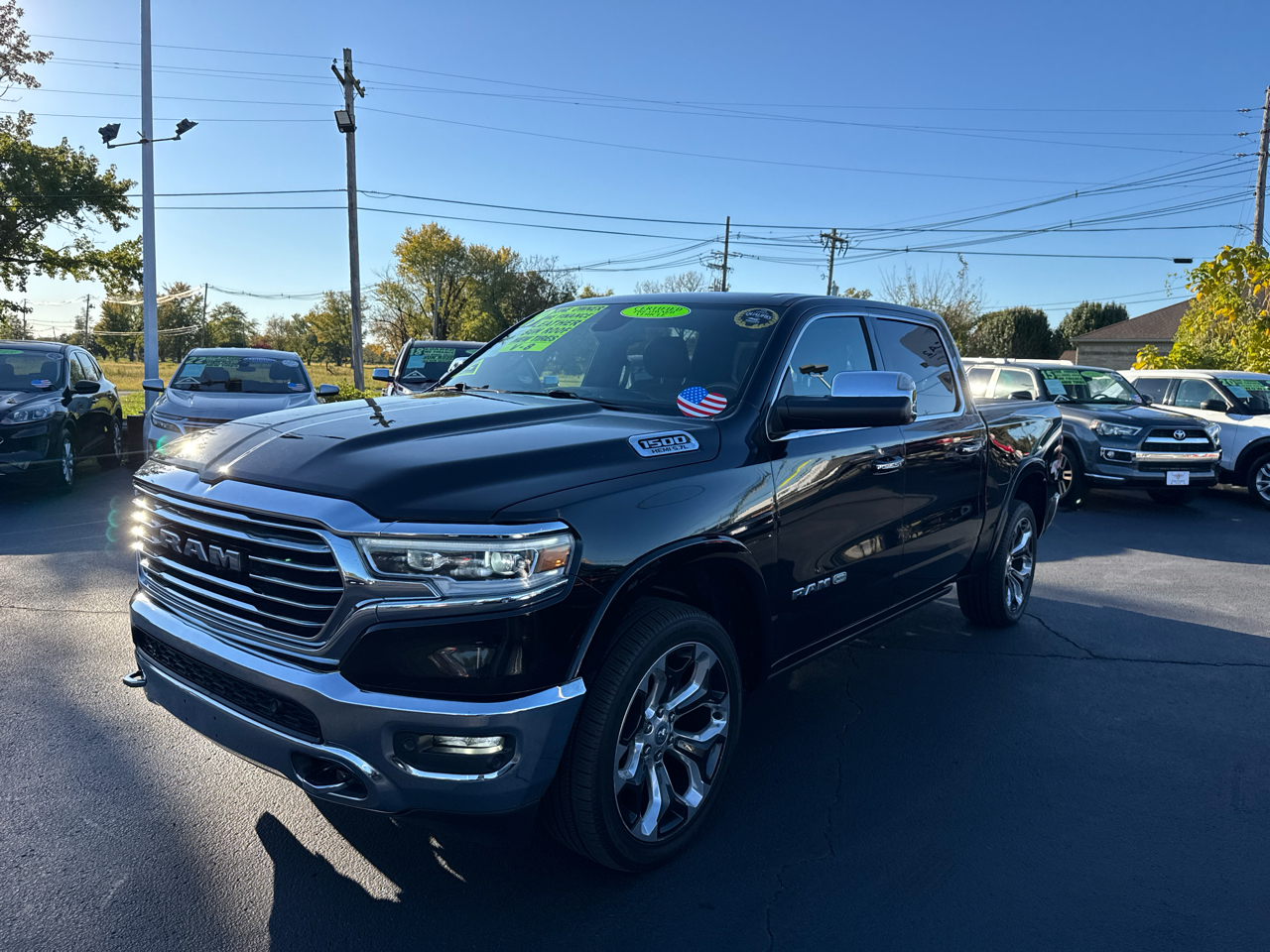 RAM 1500 4WD Crew Cab 140.5" Longhorn 2019 RAM 1500 4WD Crew Cab 140.5" Longhorn 2019