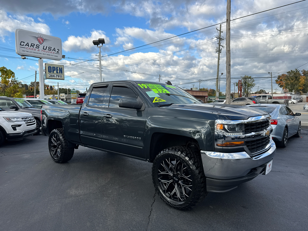 Chevrolet Silverado 1500 1LT Double Cab 4WD 2019 Chevrolet Silverado 1500 1LT Double Cab 4WD 2019