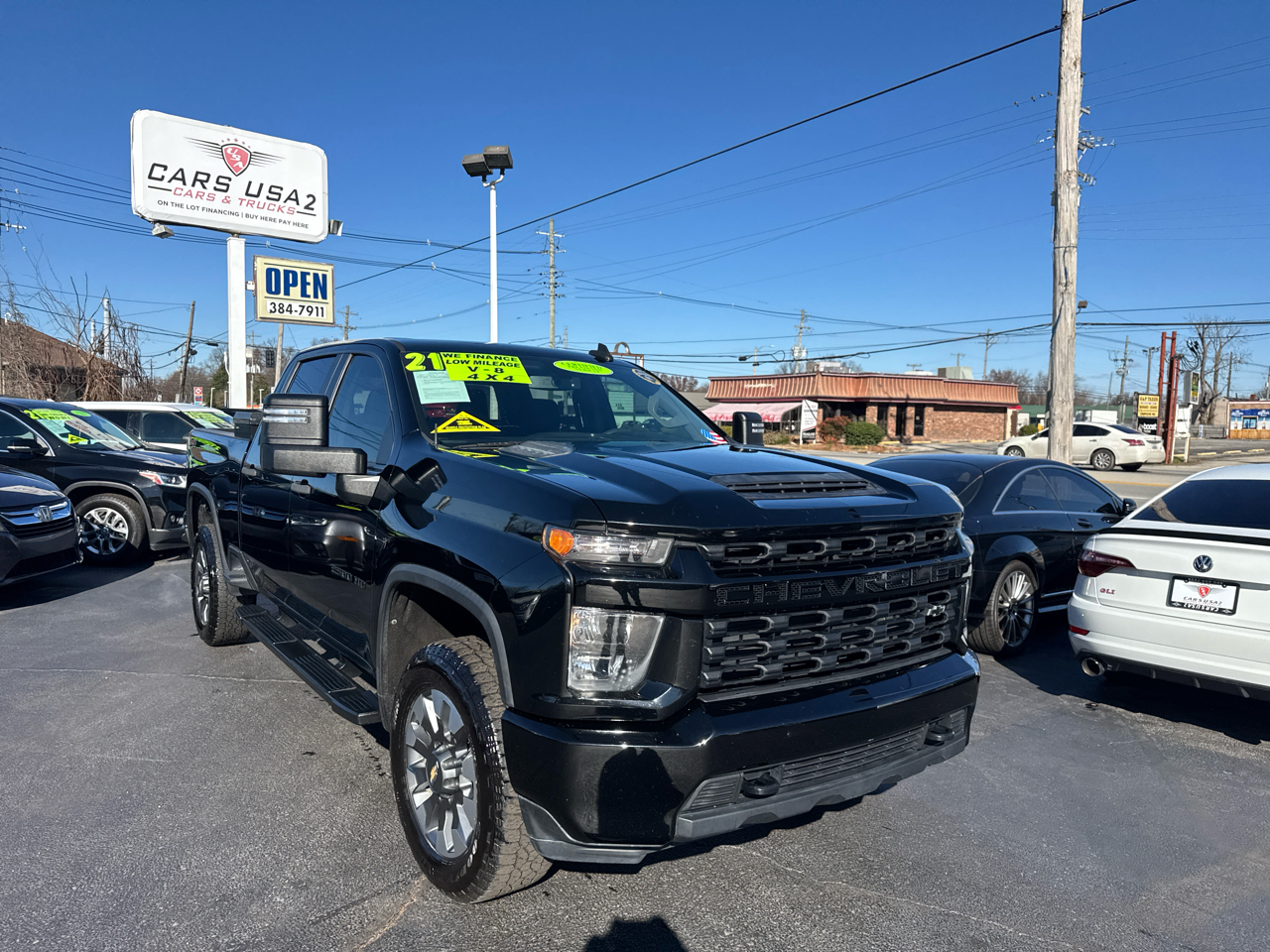 2021 Chevrolet Silverado 2500HD Custom Crew Cab Short Box 4WD