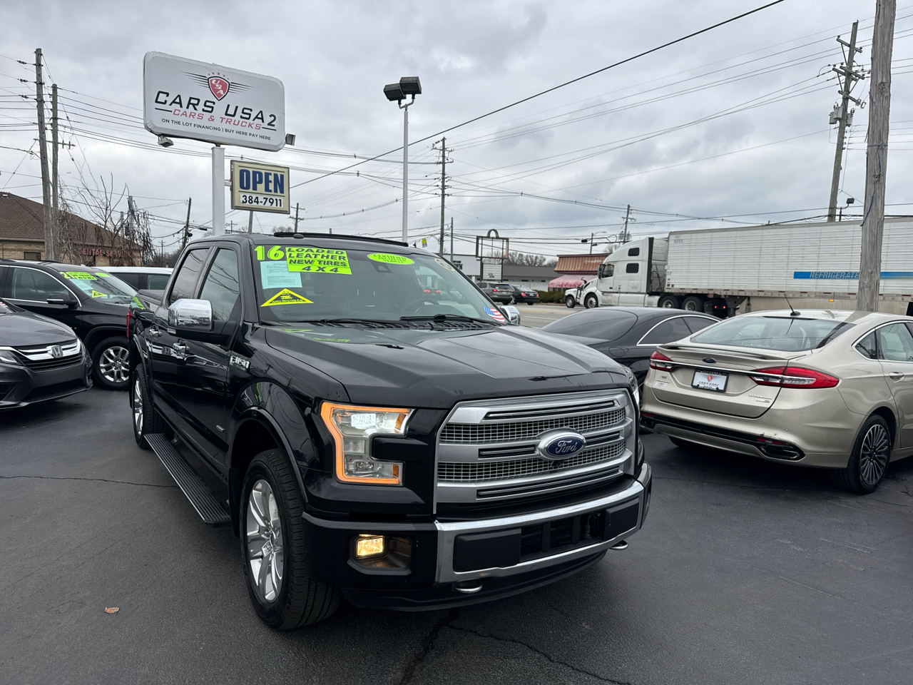 2016 Ford F-150 4WD SuperCrew 145" Platinum