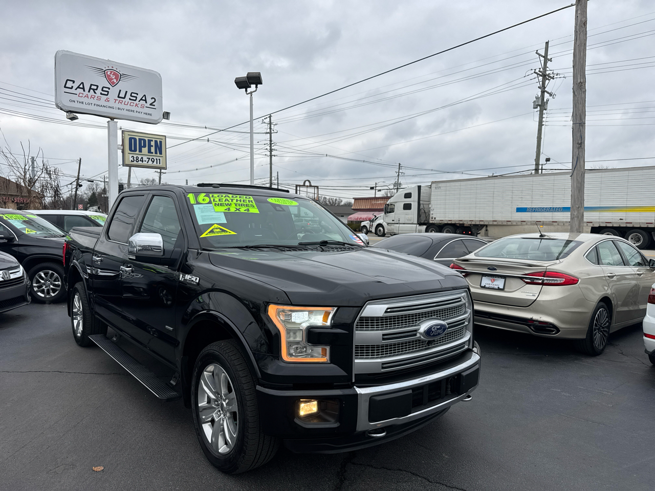 Ford F-150 4WD SuperCrew 145" Platinum 2016