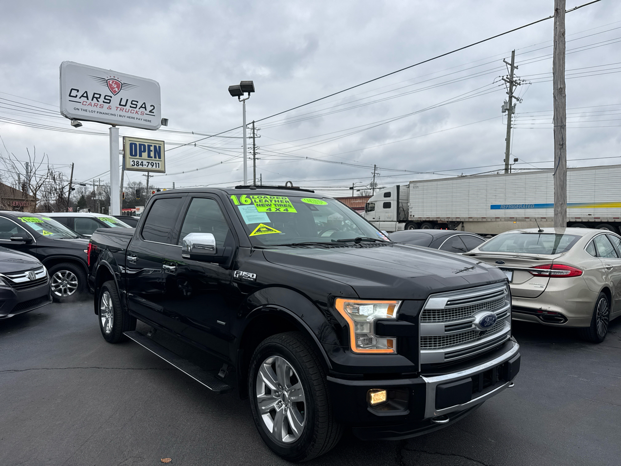 Ford F-150 4WD SuperCrew 145" Platinum 2016