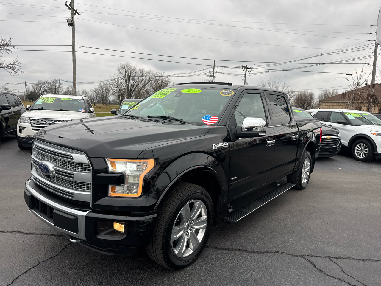 Ford F-150 4WD SuperCrew 145" Platinum 2016