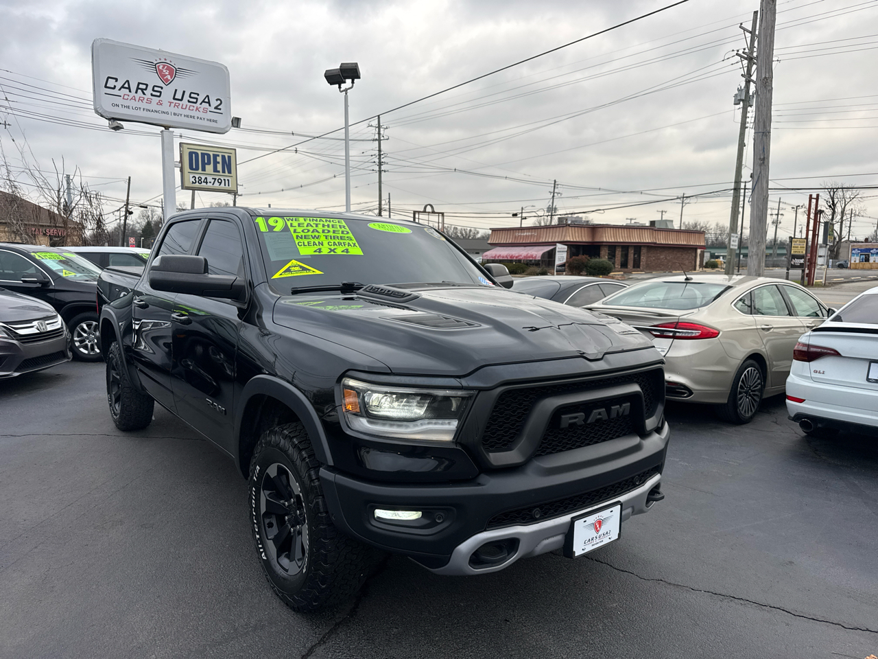 2019 RAM 1500 4WD Crew Cab 140.5" Rebel