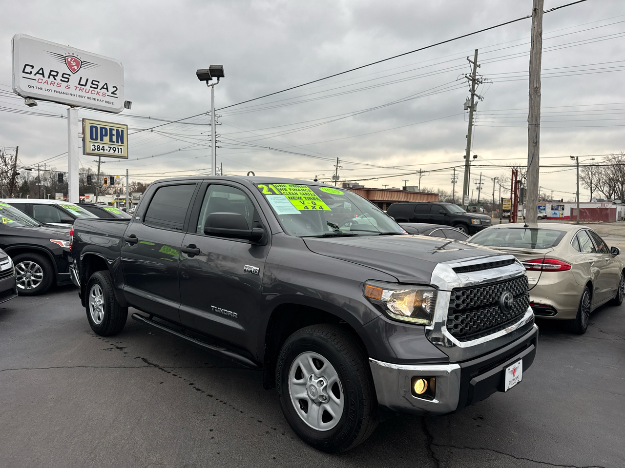 Toyota Tundra SR5 5.7L V8 CrewMax 4WD 2021