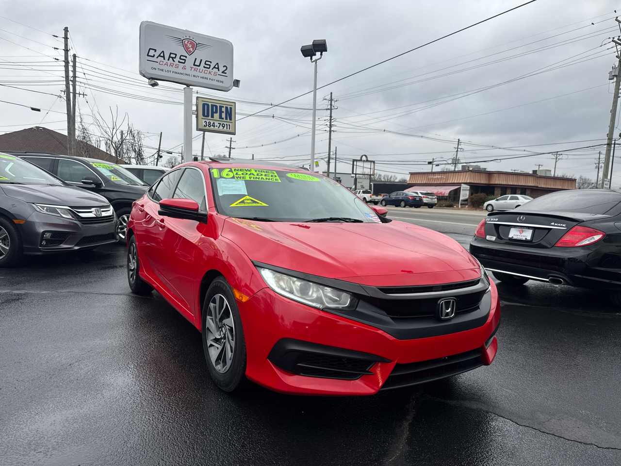 Honda Civic EX Sedan CVT 2016
