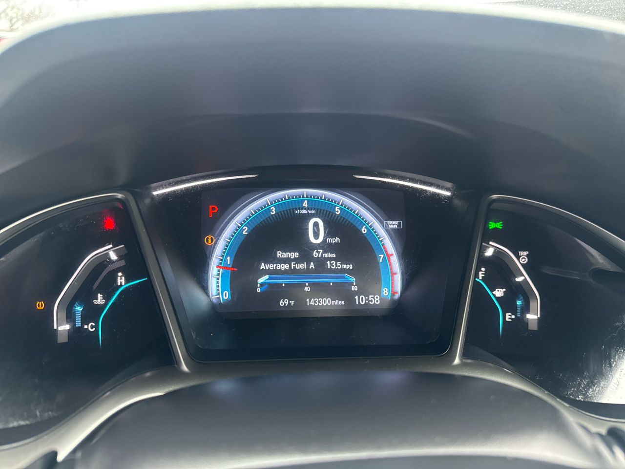 Honda Civic EX Sedan CVT 2016