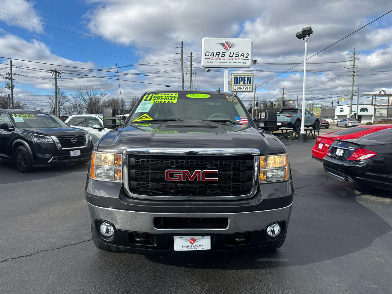 GMC Sierra 2500HD 4WD Ext Cab 143.5" SLE 2011
