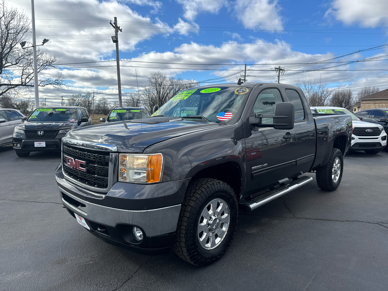 GMC Sierra 2500HD 4WD Ext Cab 143.5" SLE 2011