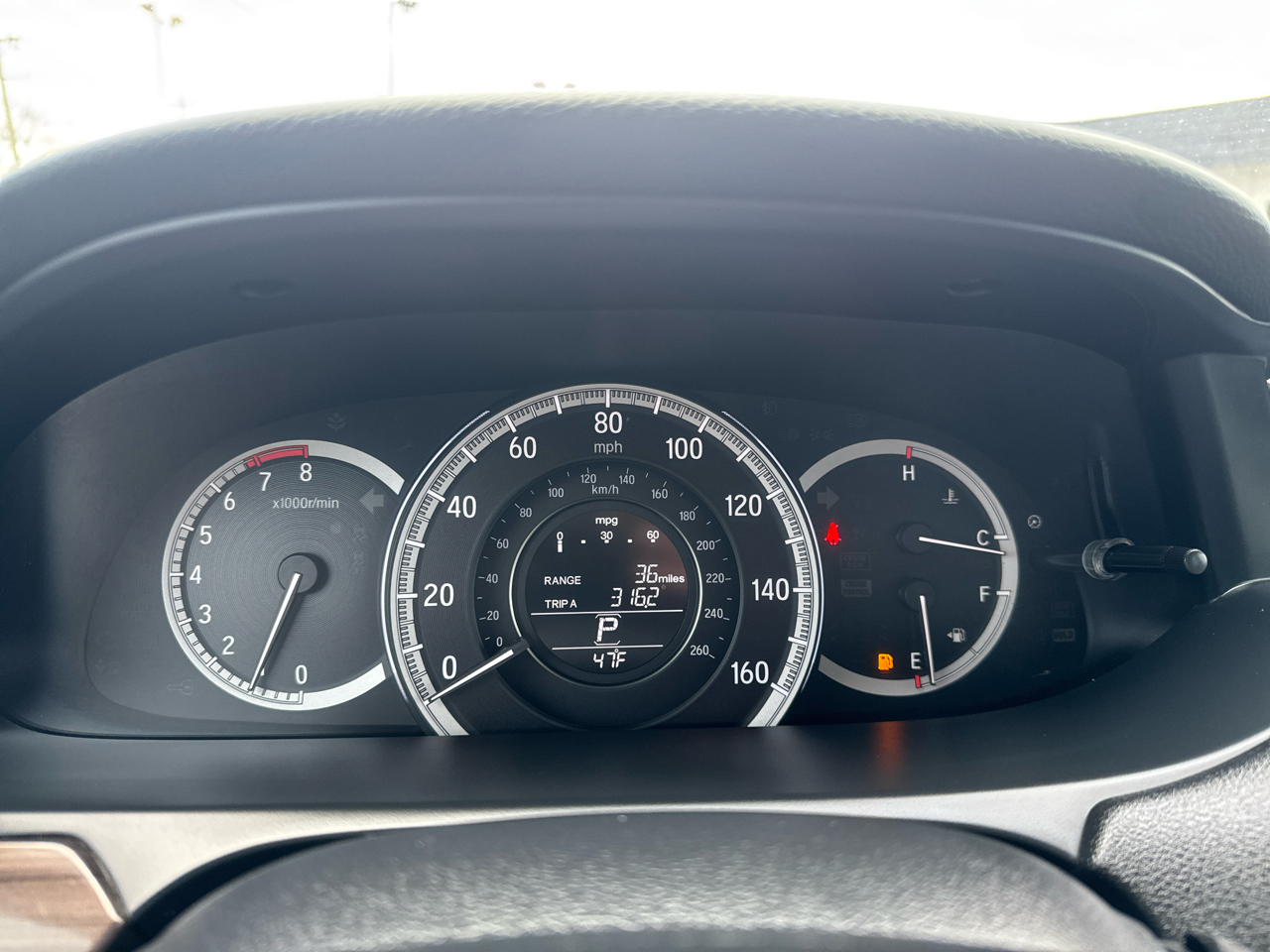 Honda Accord EX-L Sedan CVT 2016