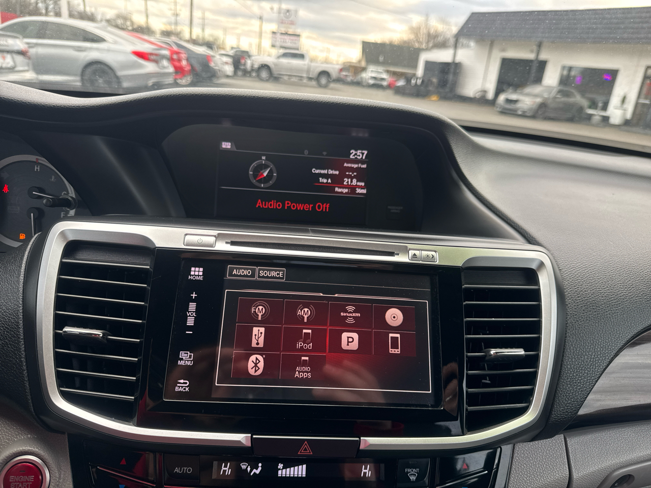 Honda Accord EX-L Sedan CVT 2016