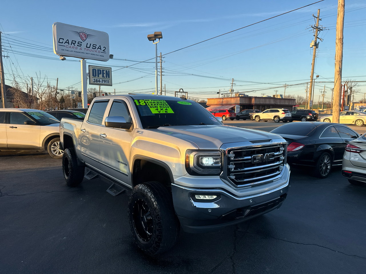 2018 GMC Sierra 1500 4WD Crew Cab 143.5" SLT