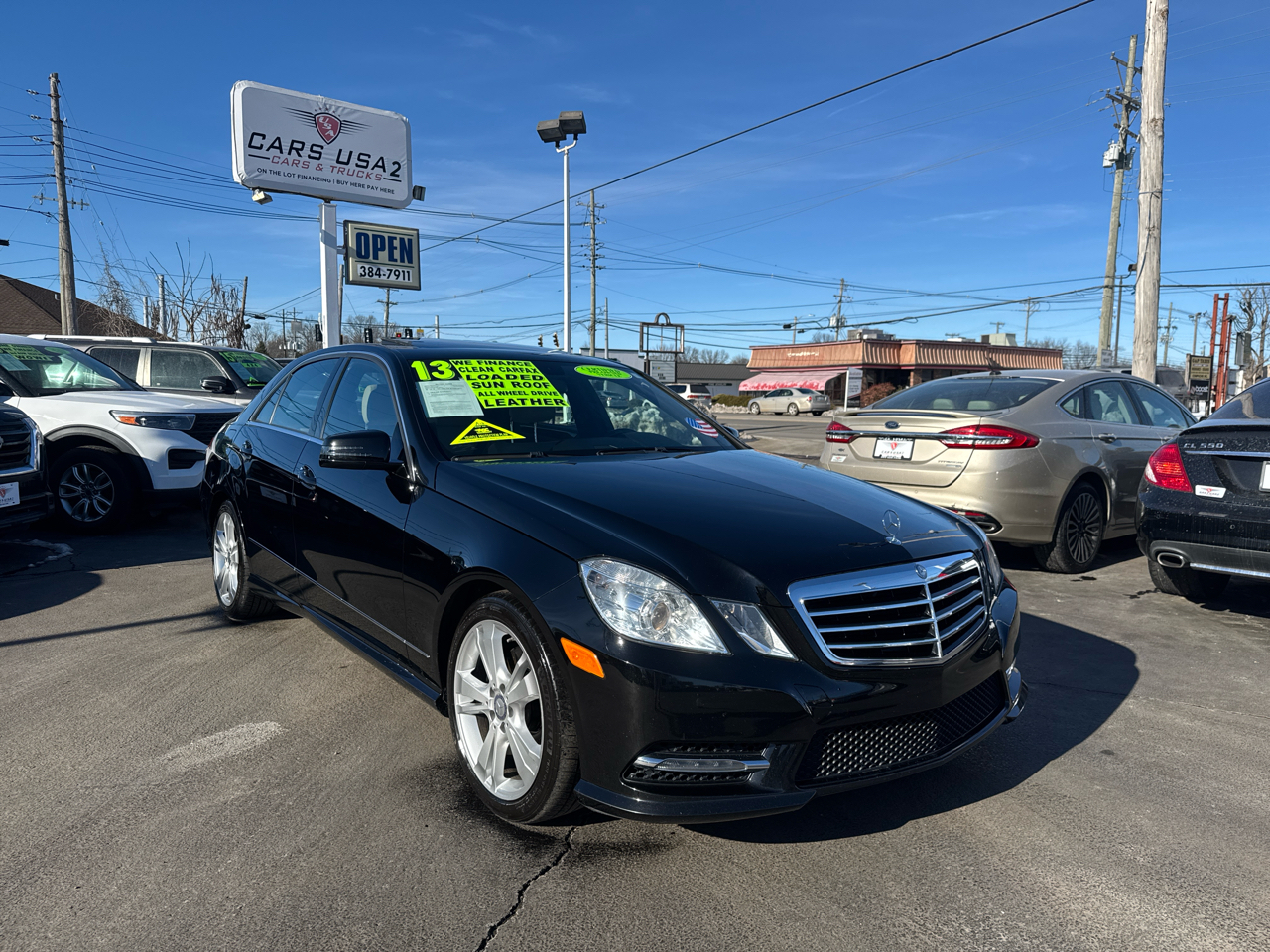 Mercedes-Benz E-Class E350 4MATIC Sedan 2013