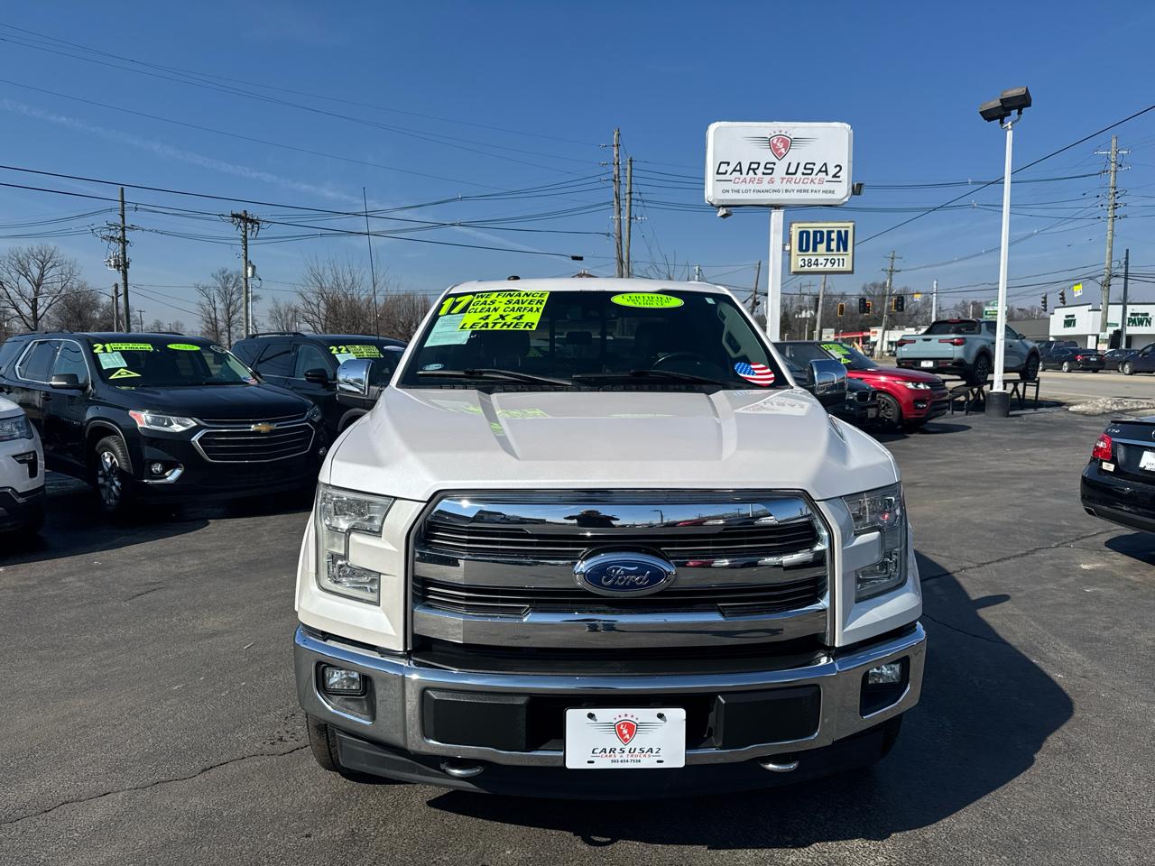 Ford F-150 4WD SuperCab 163" Lariat 2017