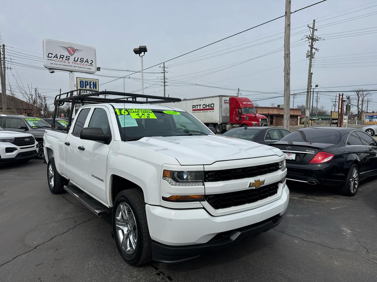 Chevrolet Silverado 1500 4WD Double Cab 143.5" Custom 2016