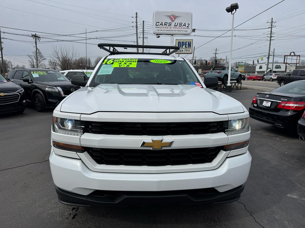 Chevrolet Silverado 1500 4WD Double Cab 143.5" Custom 2016