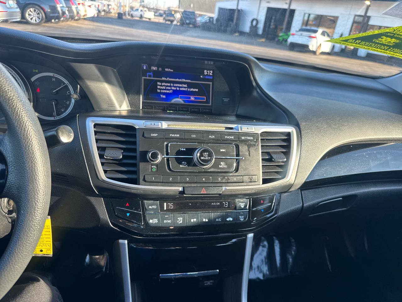 Honda Accord LX Sedan CVT 2017