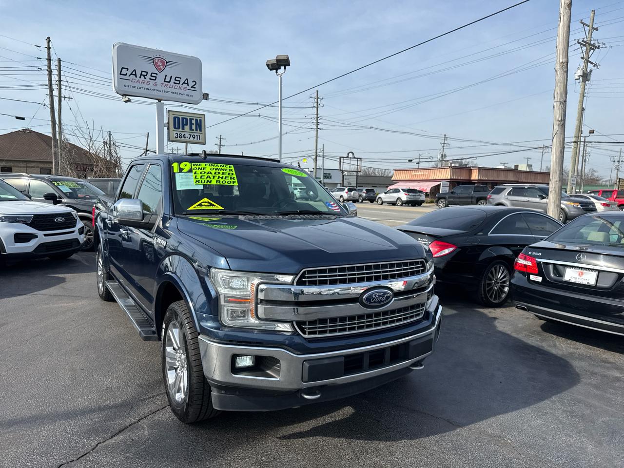 Ford F-150 4WD SuperCab 133" Lariat 2019