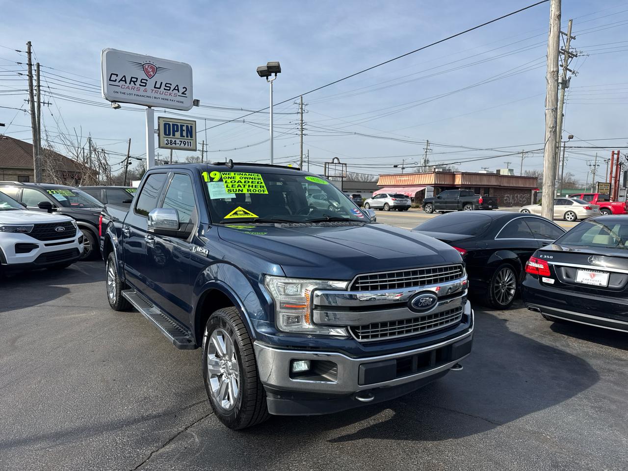 Ford F-150 4WD SuperCab 133" Lariat 2019