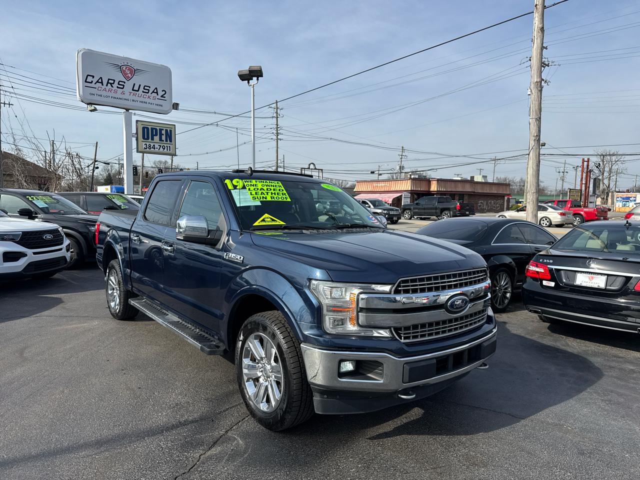 Ford F-150 4WD SuperCab 133" Lariat 2019