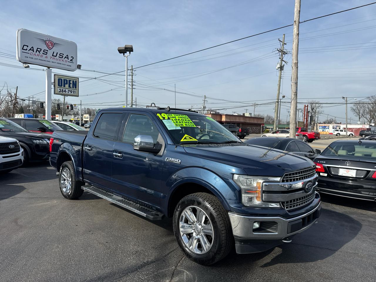 Ford F-150 4WD SuperCab 133" Lariat 2019