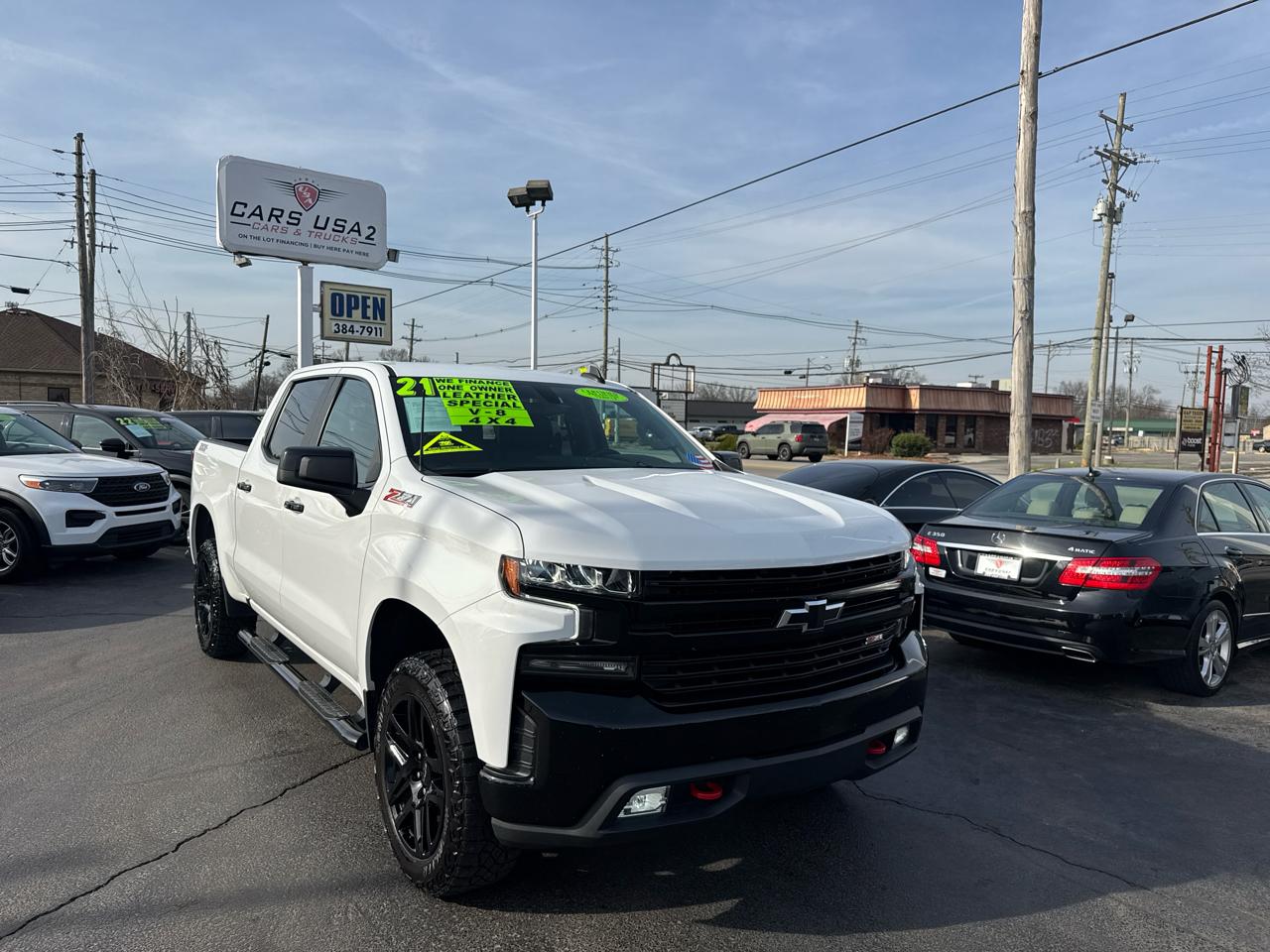 Chevrolet Silverado 1500 4WD Crew Cab 147" Custom Trail Boss 2021