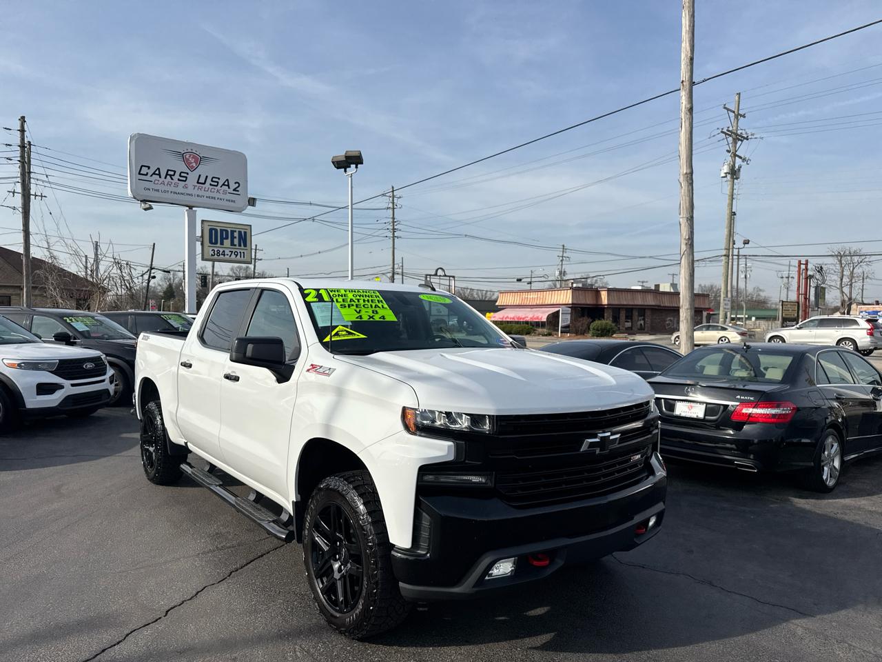 Chevrolet Silverado 1500 4WD Crew Cab 147" Custom Trail Boss 2021