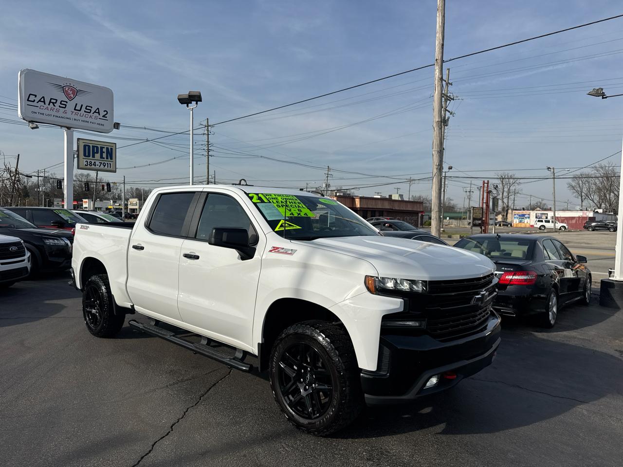 Chevrolet Silverado 1500 4WD Crew Cab 147" Custom Trail Boss 2021
