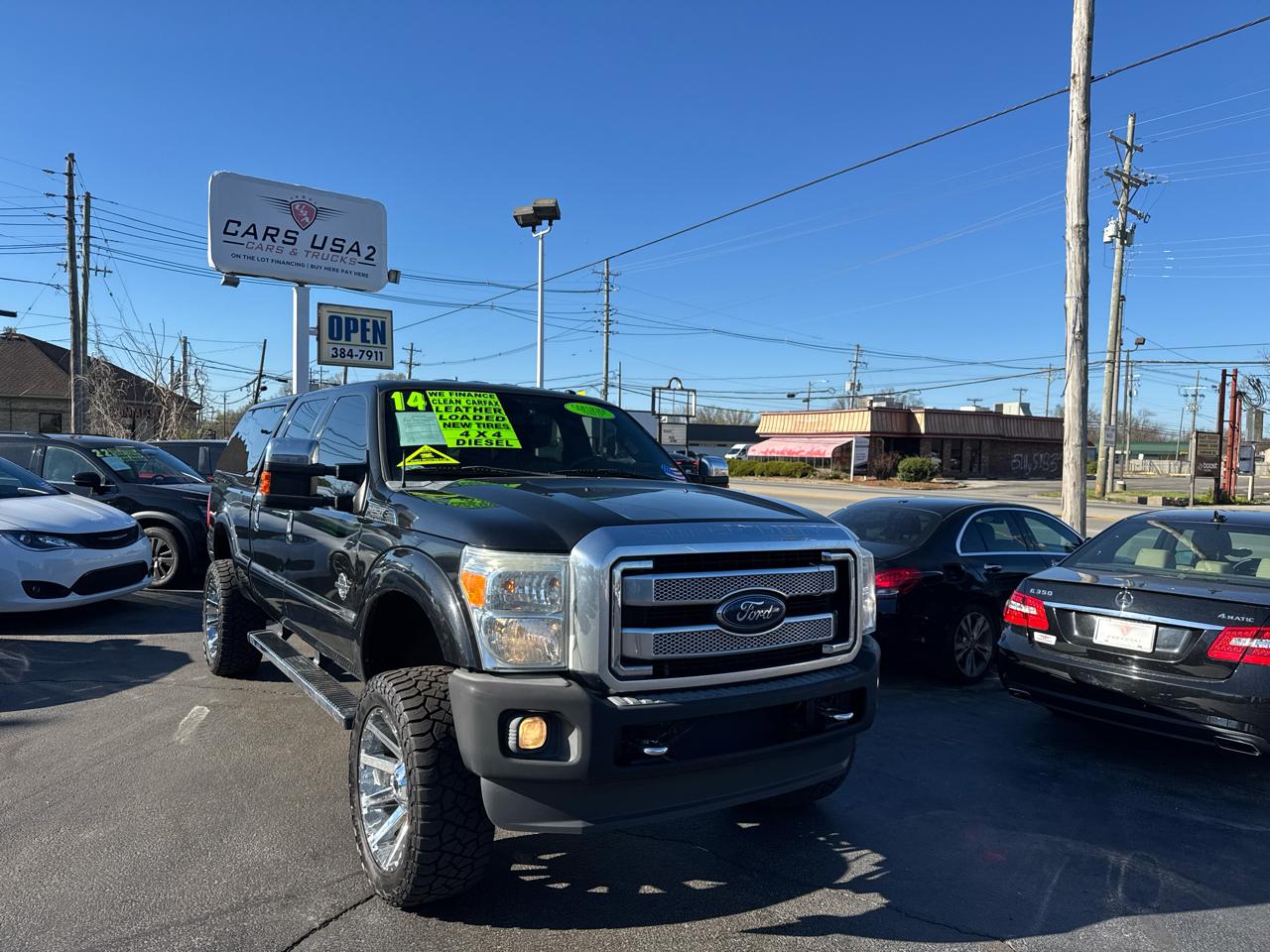 2014 Ford F-250 SD Platinum Crew Cab 4WD