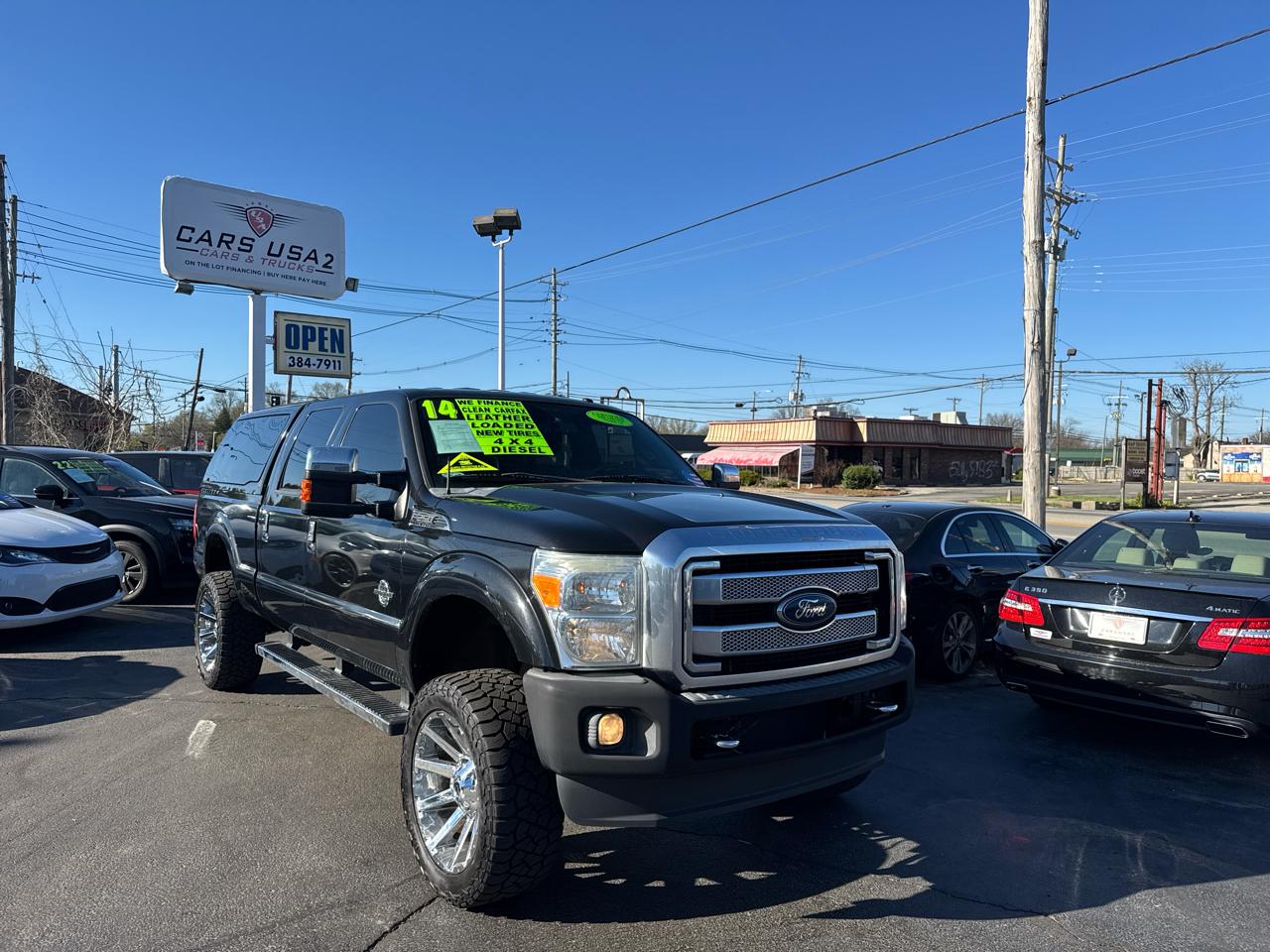 Ford F-250 SD Platinum Crew Cab 4WD 2014