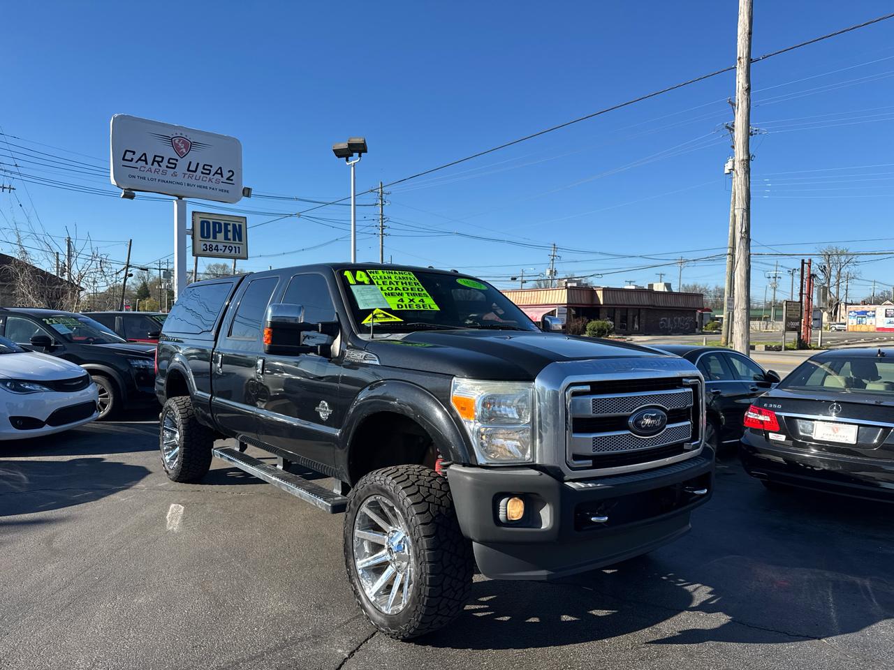 Ford F-250 SD Platinum Crew Cab 4WD 2014