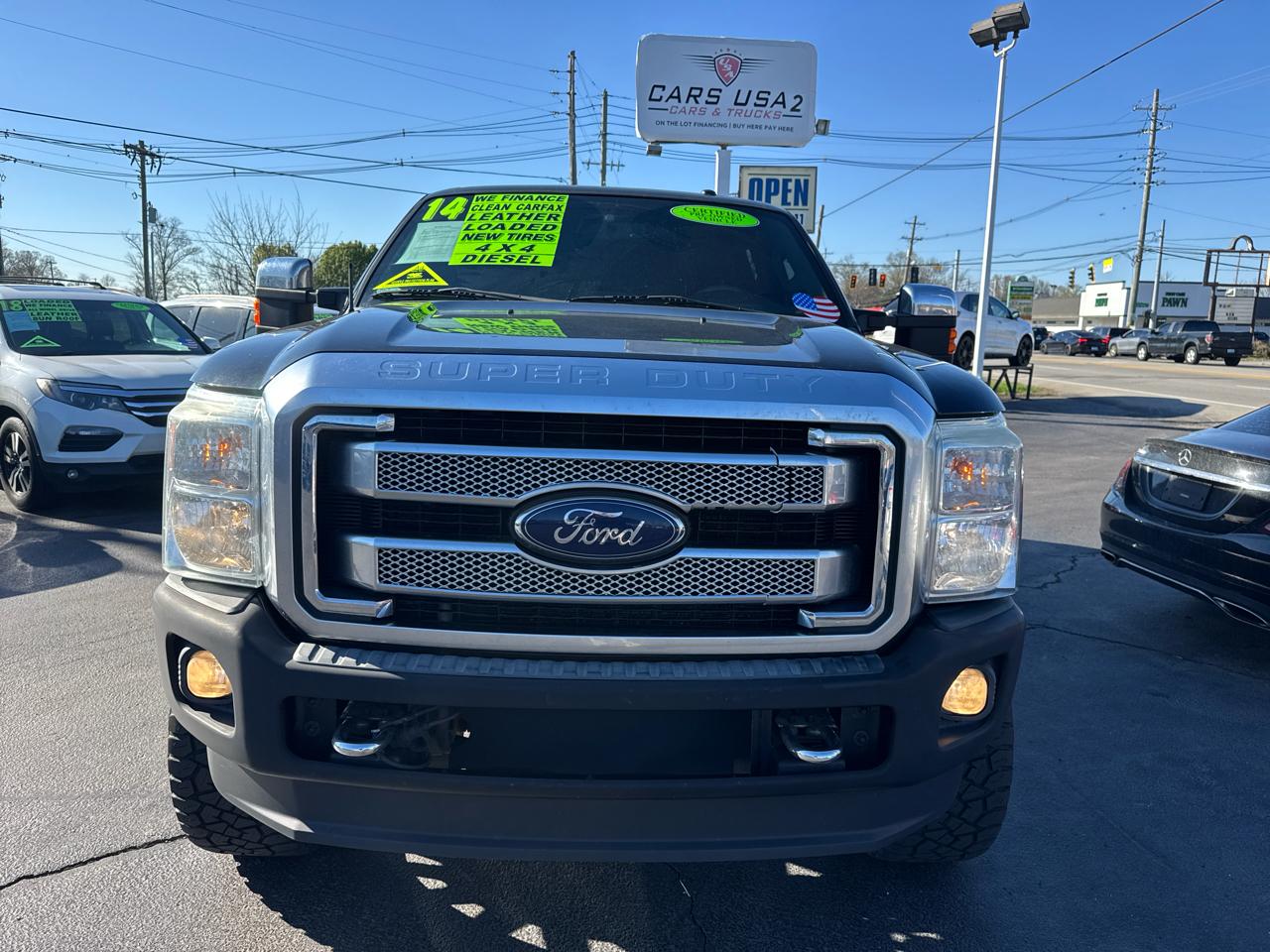 Ford F-250 SD Platinum Crew Cab 4WD 2014