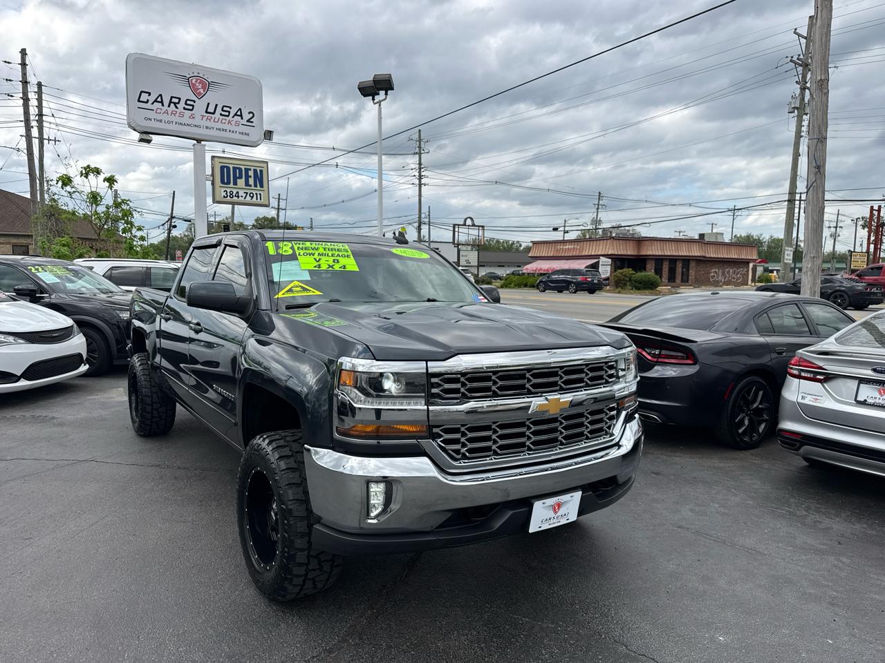 2018 Chevrolet Silverado 1500 1LT Crew Cab 4WD