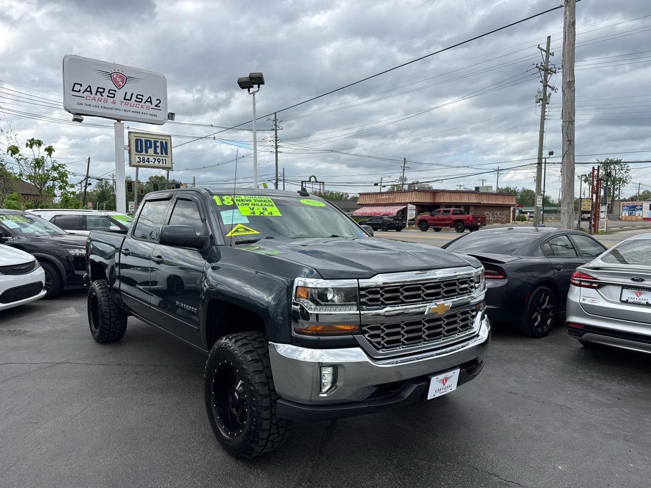 Chevrolet Silverado 1500 1LT Crew Cab 4WD 2018
