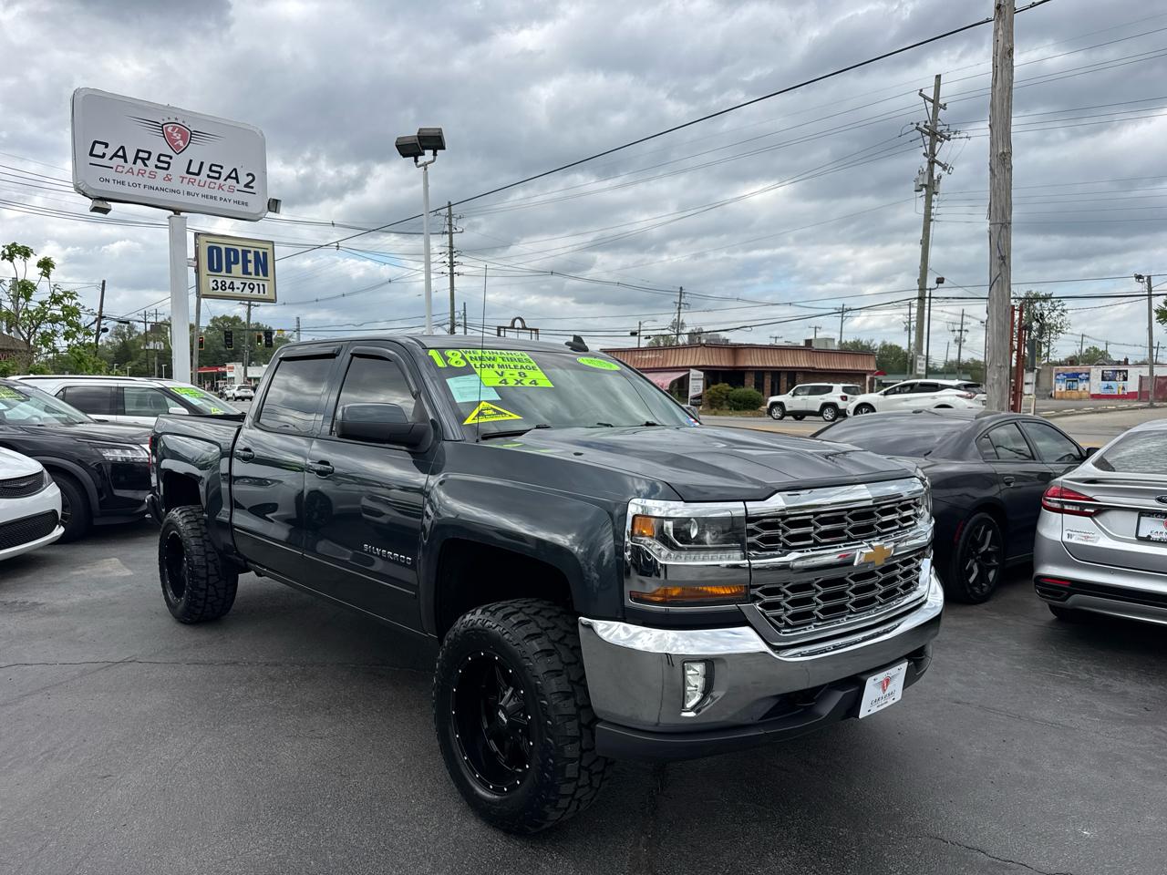Chevrolet Silverado 1500 1LT Crew Cab 4WD 2018