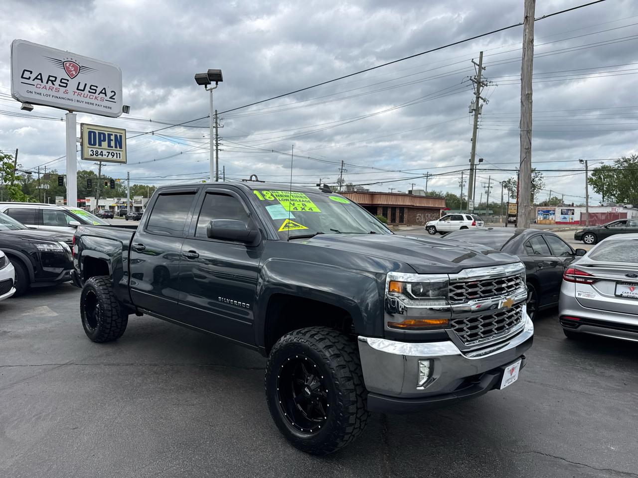 Chevrolet Silverado 1500 1LT Crew Cab 4WD 2018