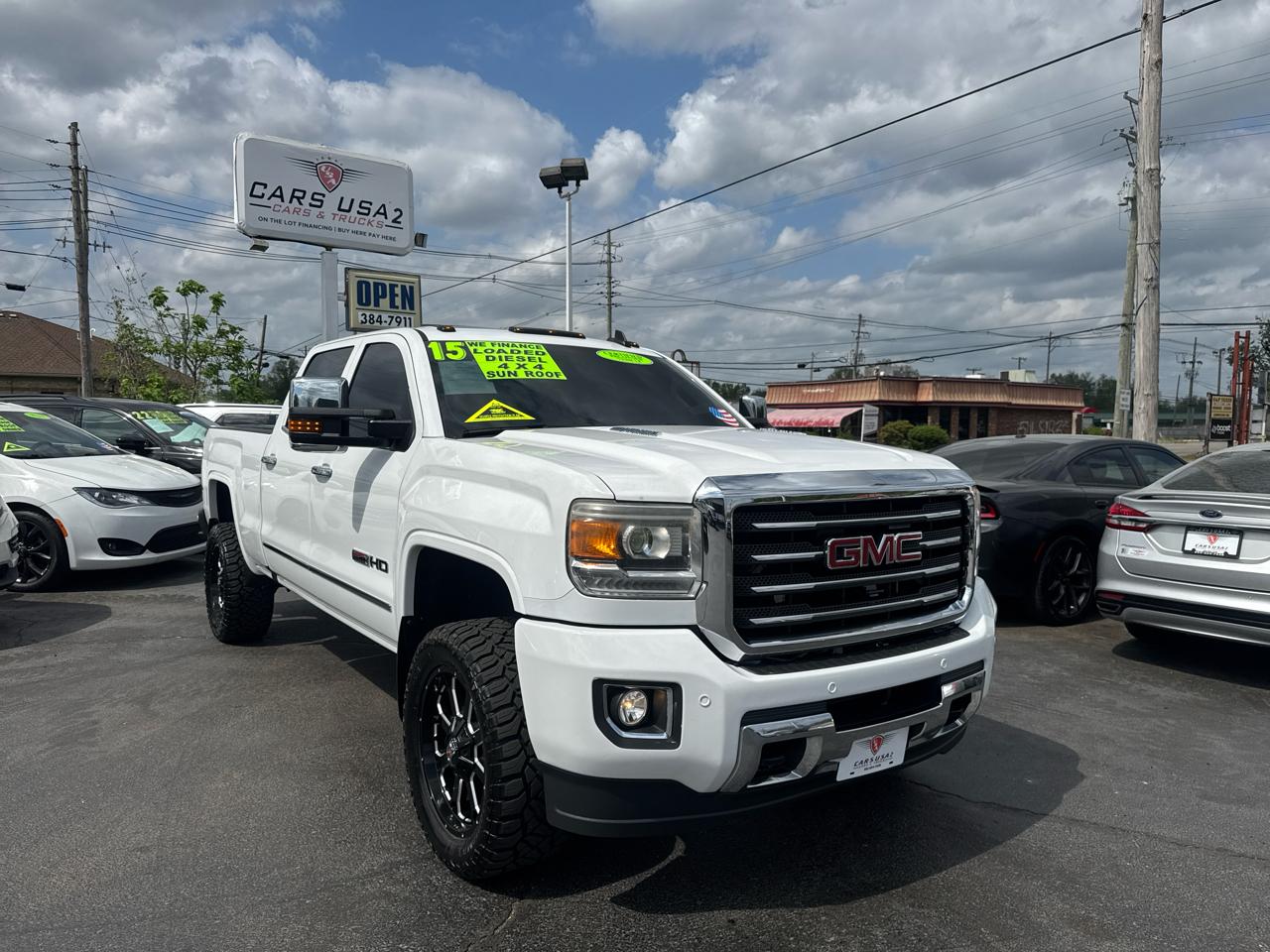 GMC Sierra 2500HD SLT Crew Cab Std. Box 4WD 2015
