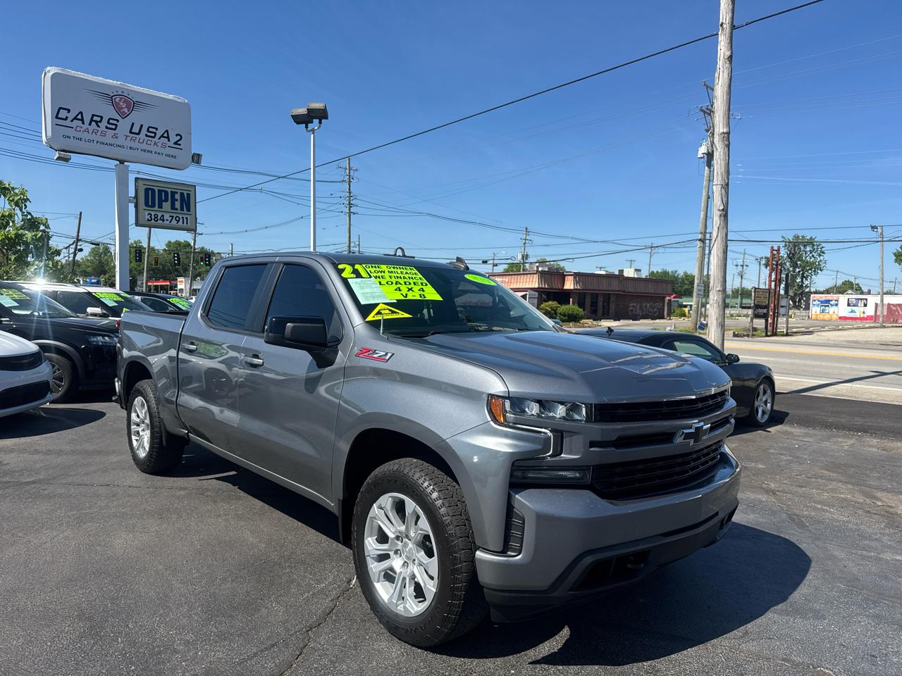 Chevrolet Silverado 1500 4WD Crew Cab 147" RST 2021