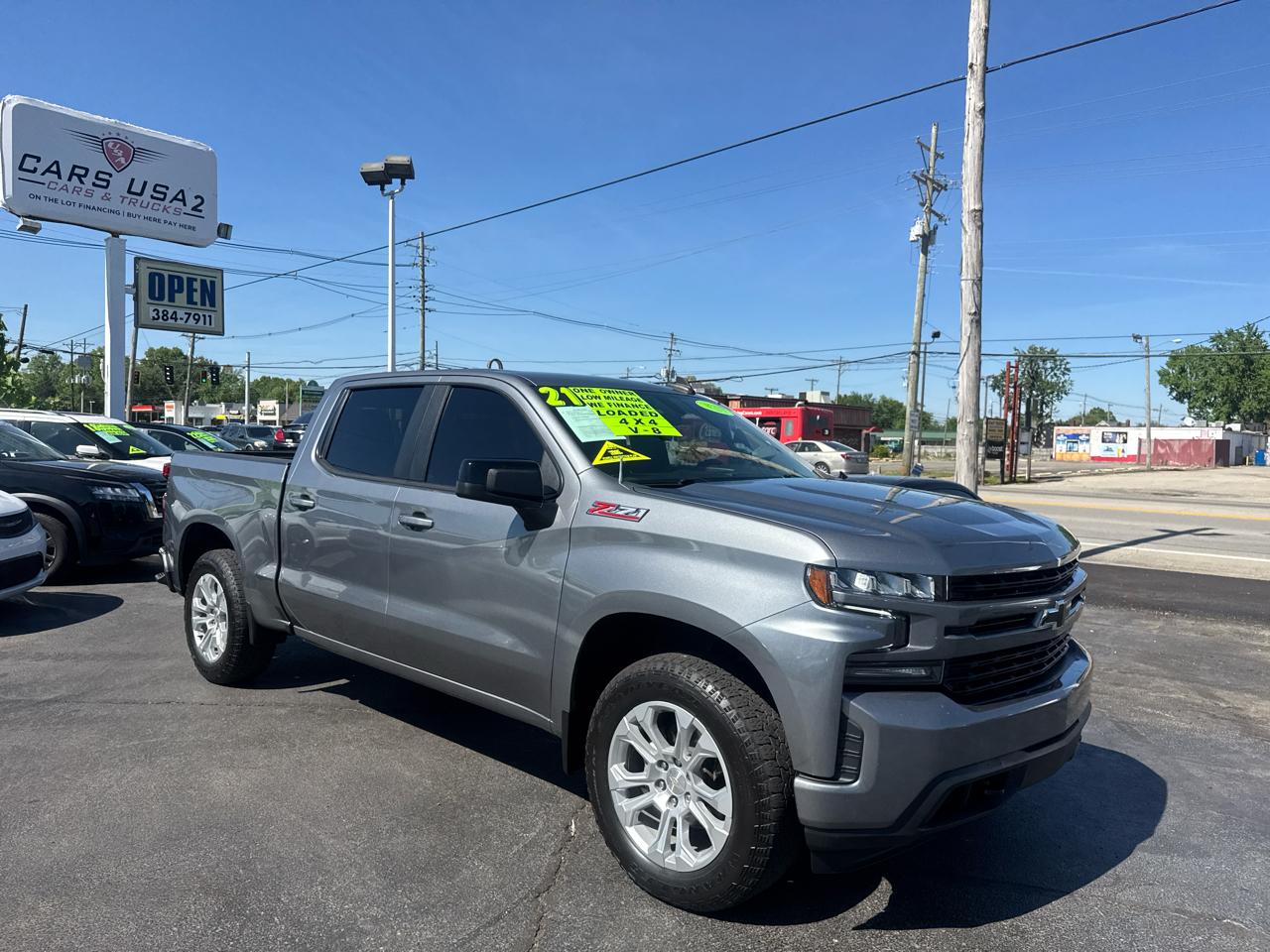 Chevrolet Silverado 1500 4WD Crew Cab 147" RST 2021