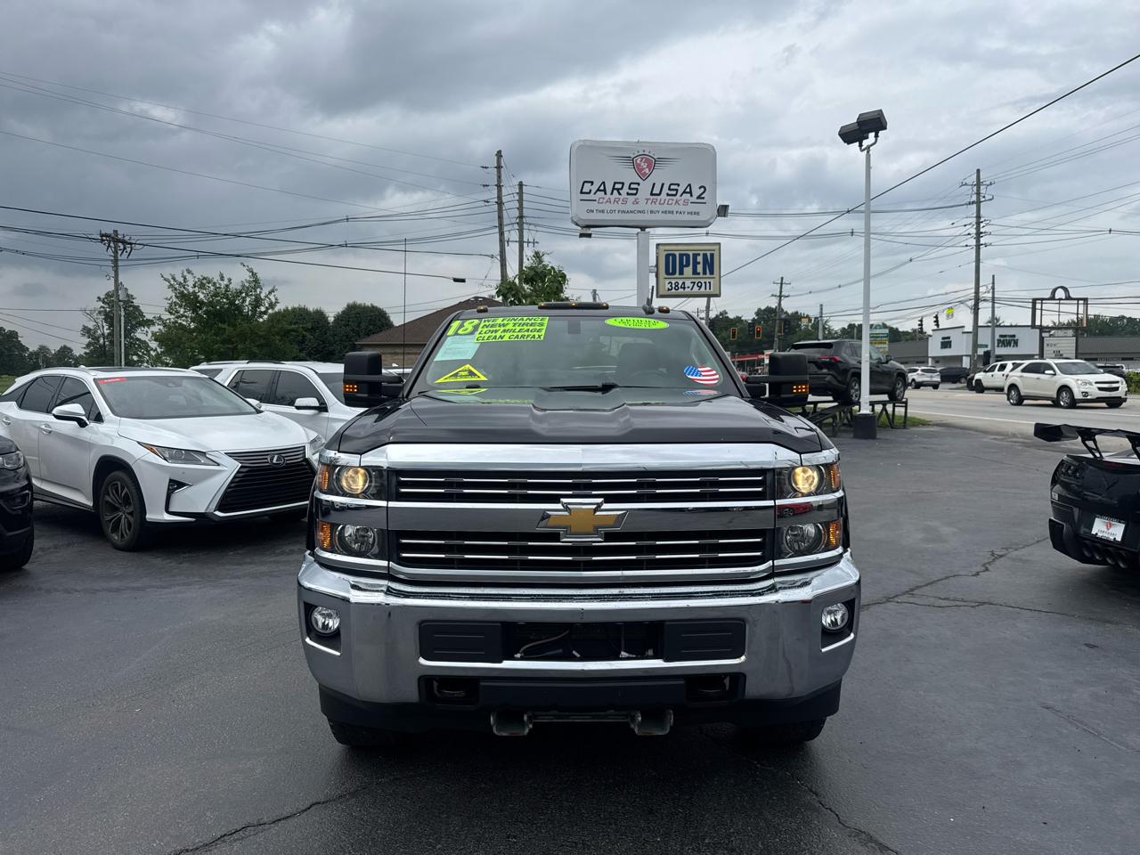 Chevrolet Silverado 2500HD 4WD Double Cab 162" Custom 2018