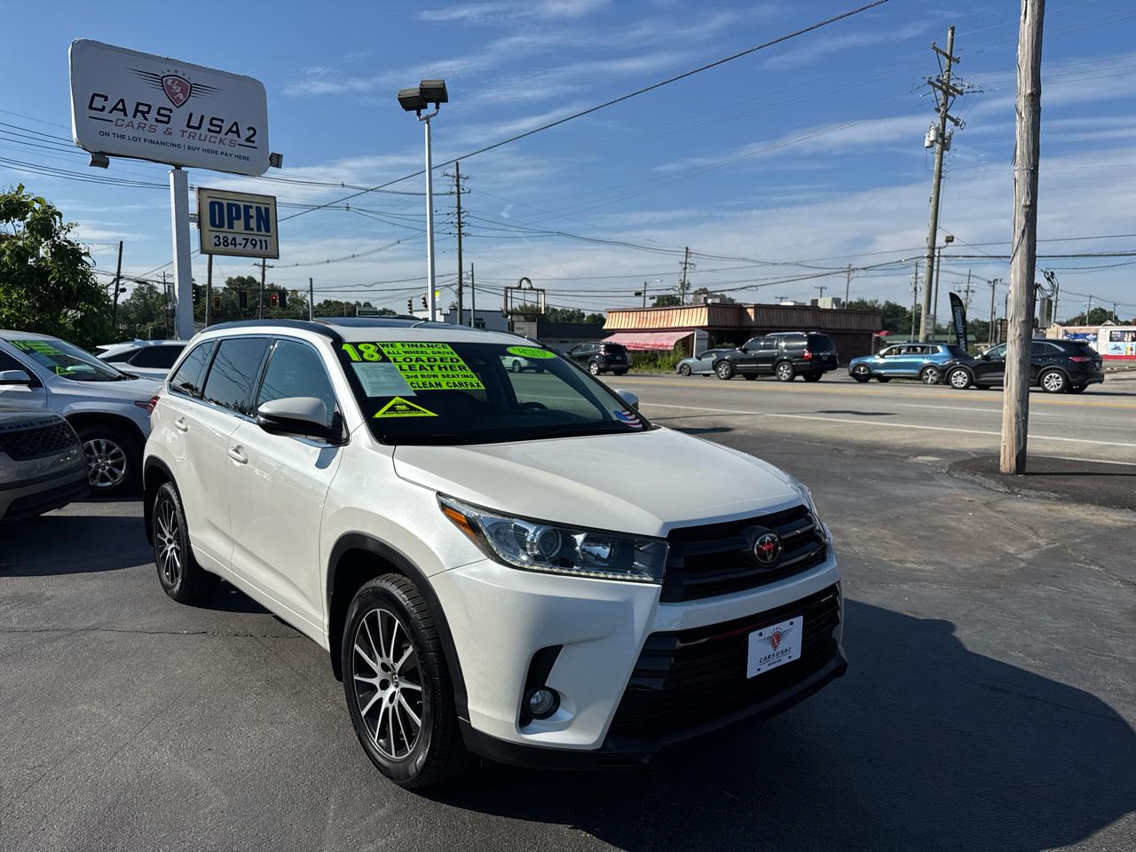 Toyota Highlander SE AWD V6 2018