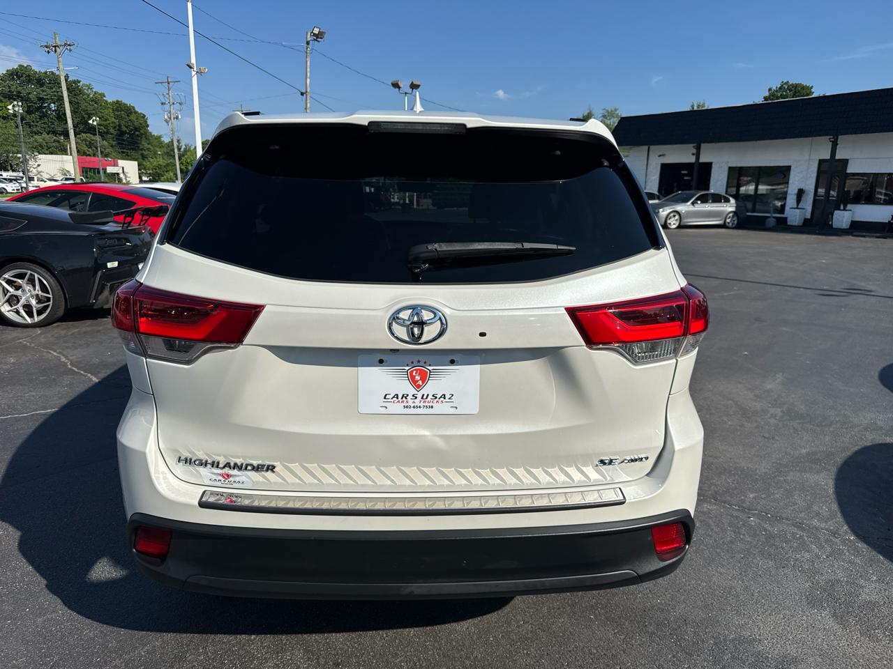 Toyota Highlander SE AWD V6 2018
