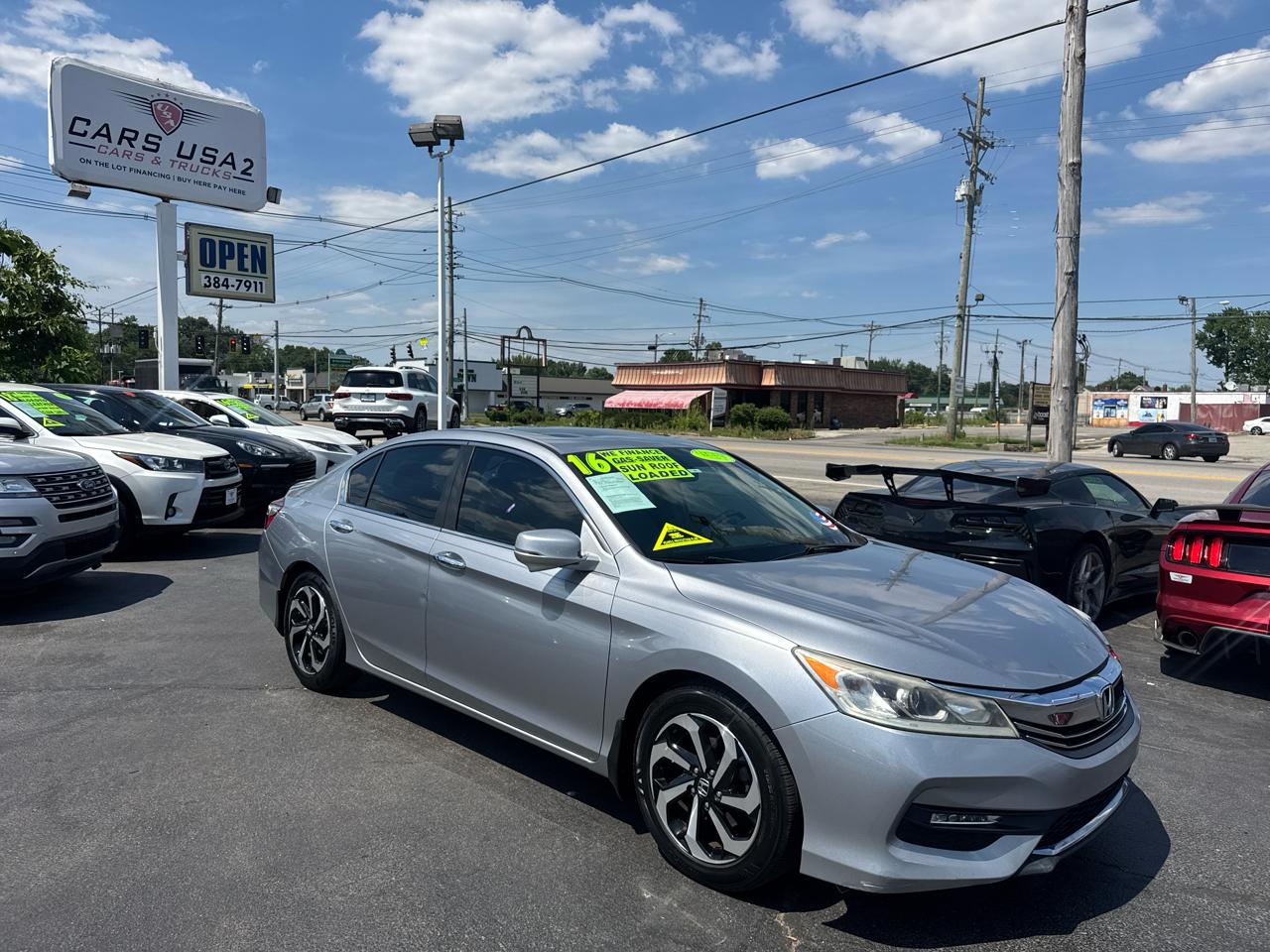 Honda Accord EX-L Sedan CVT 2016