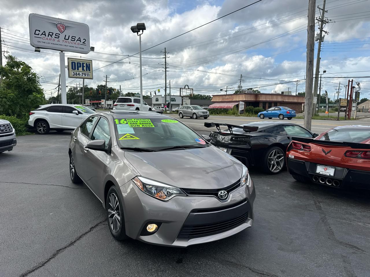 Toyota Corolla S Premium CVT 2016