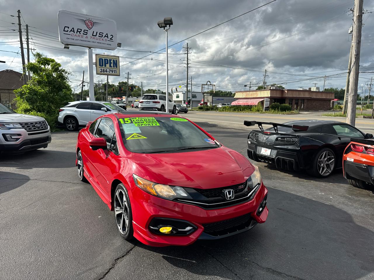 Honda Civic Si Coupe 6-Speed MT with Navigation 2015