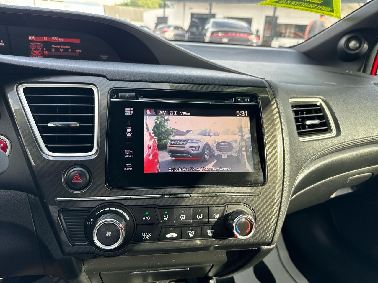 Honda Civic Si Coupe 6-Speed MT with Navigation 2015