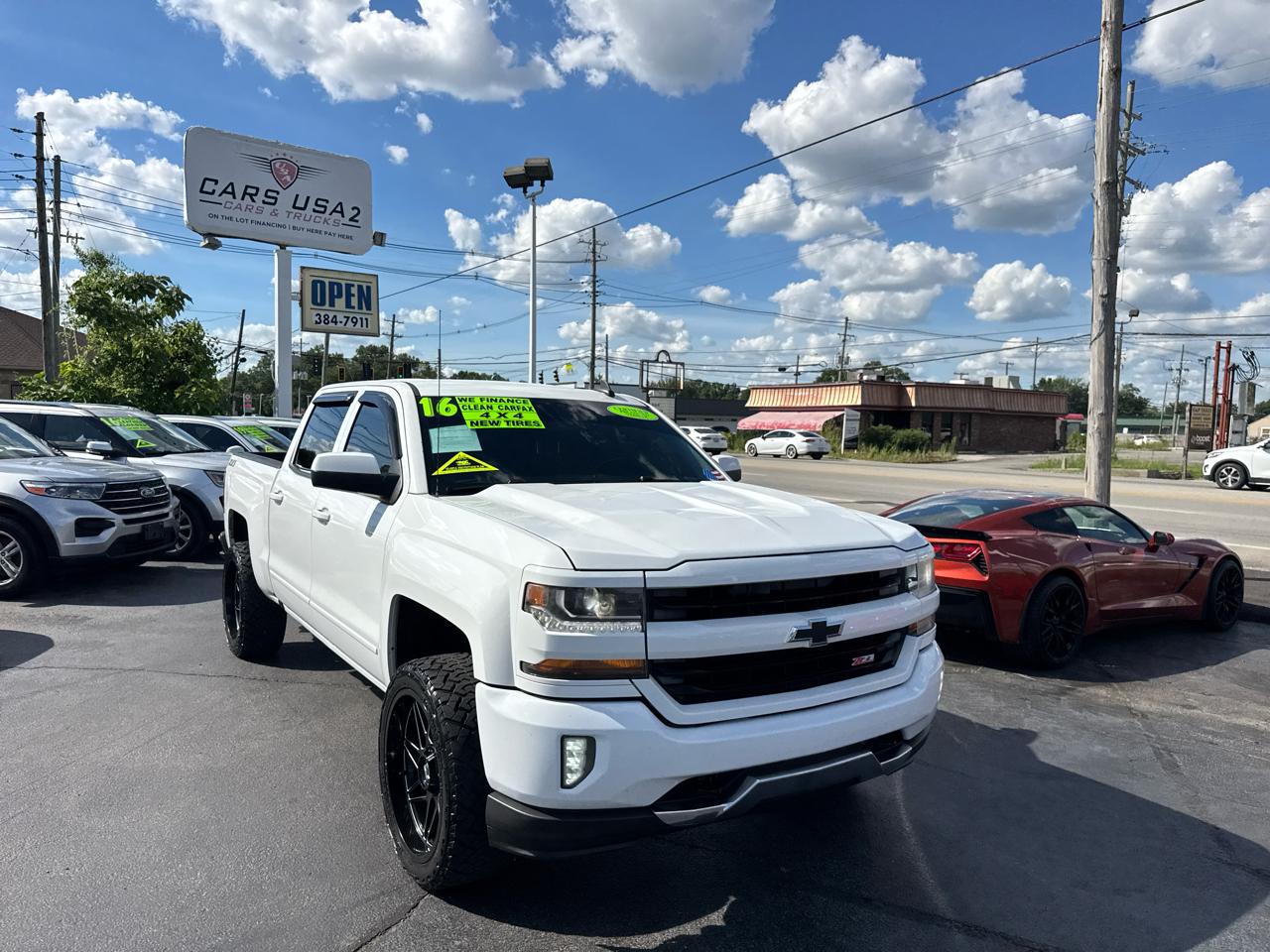 Chevrolet Silverado 1500 Crew Cab 143.5" WB 4WD Z71 2016